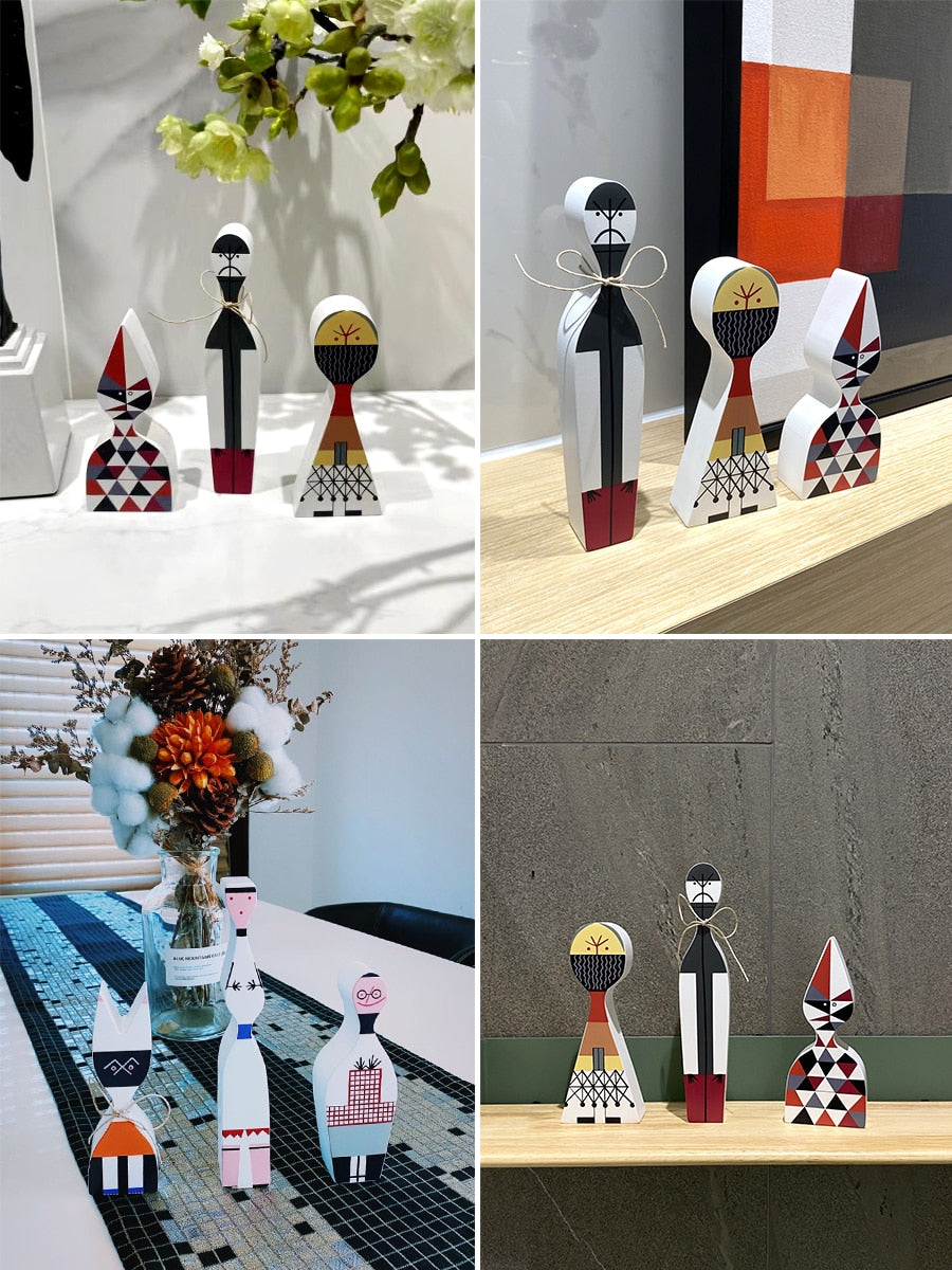 Handcrafted MDF Wooden Decorative Figures