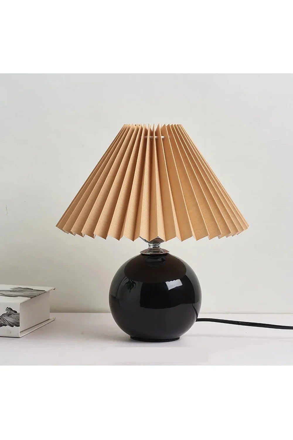 Vintage Ceramic Folding Table Lamp
