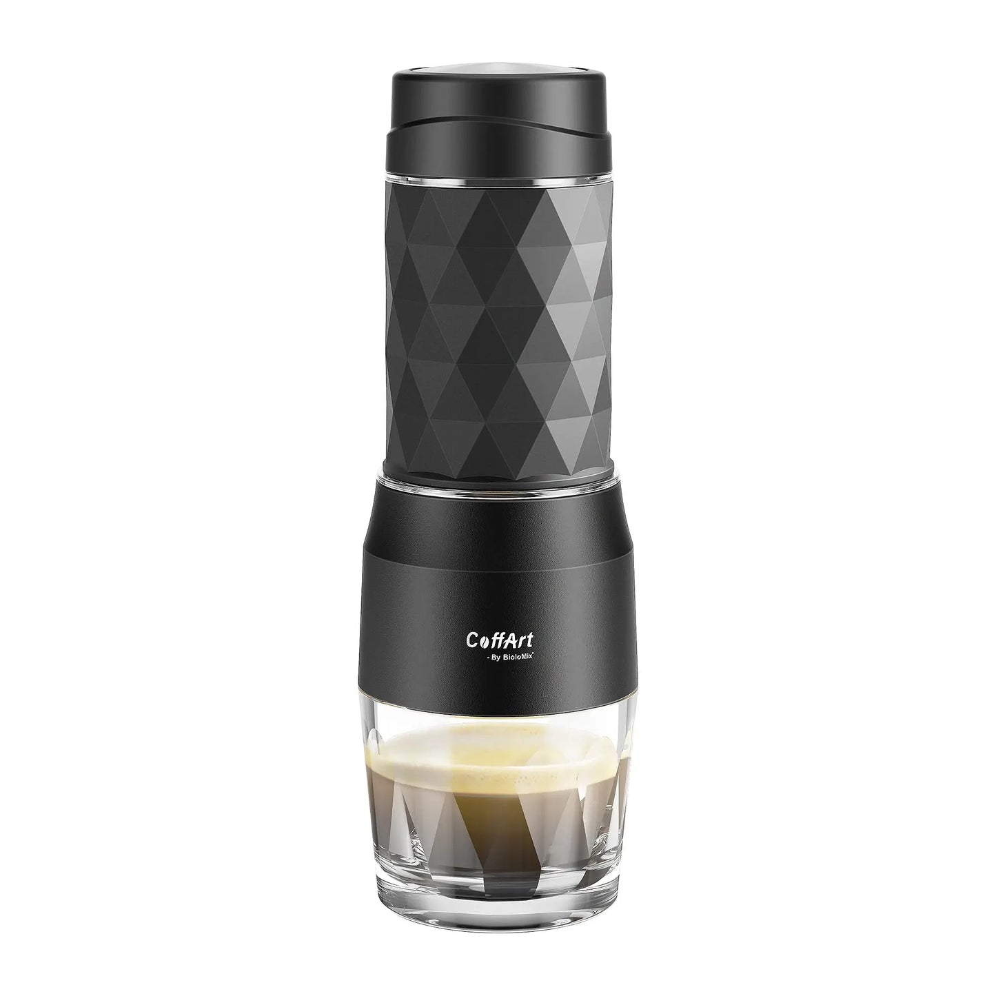 Portable Manual Espresso Maker for Travel with 3-in-1 Brewing Options
