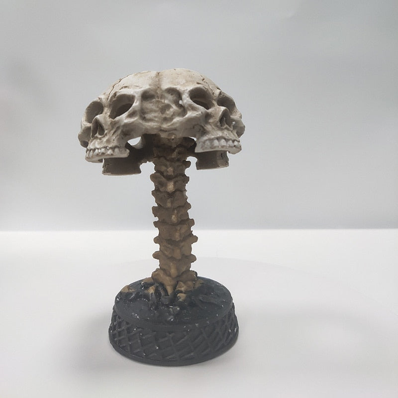 Skeleton Skull Table Lamp with Shadow Projection
