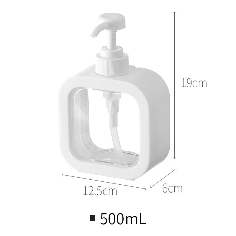 Minimalist Nordic Soap Dispenser in Durable ABS and PVC
