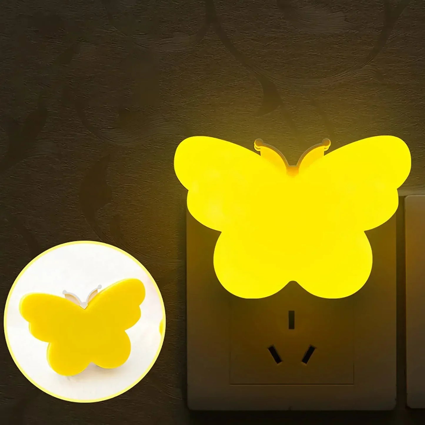 Automatic LED Night Light with Dusk Sensor - Warm White Comfort Light