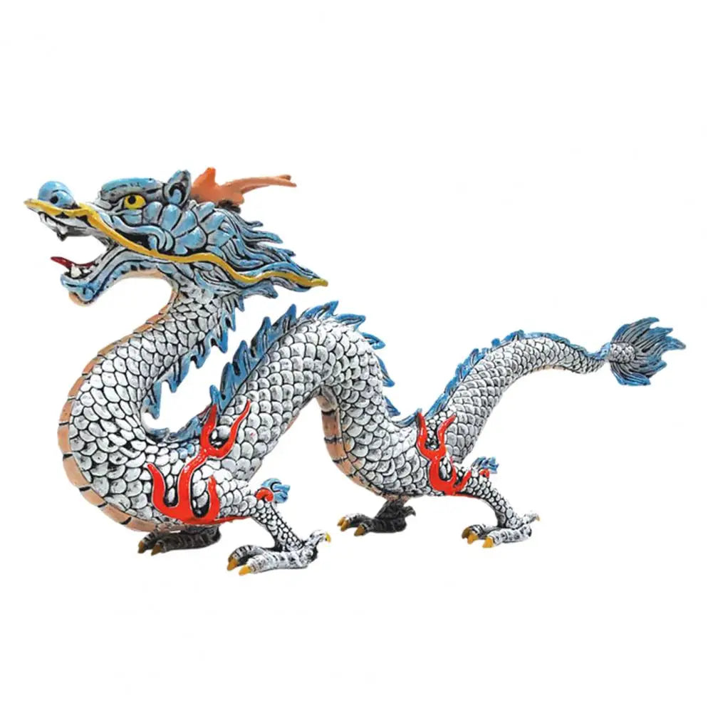 Chinese Dragon Feng Shui Sculpture in PVC