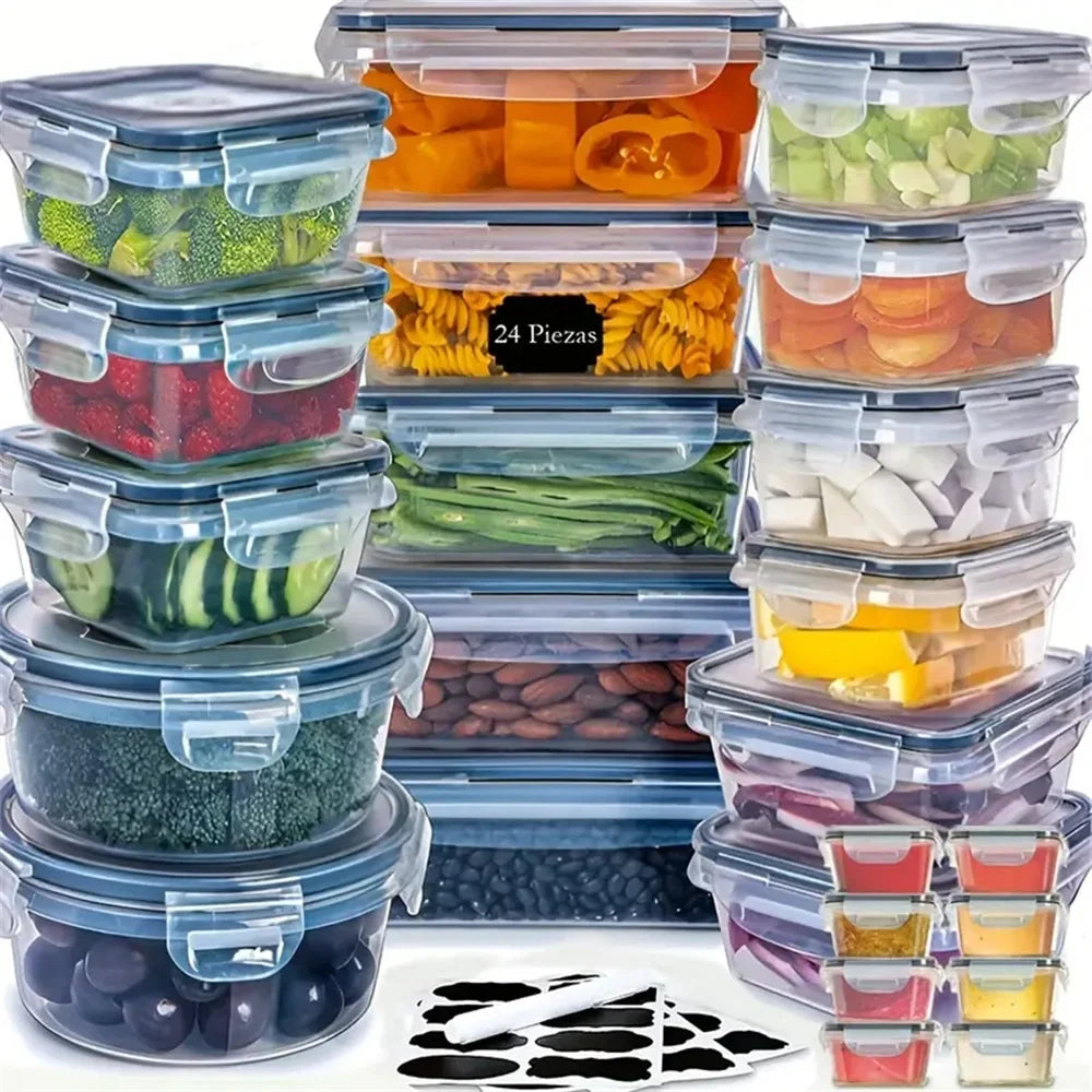 12-Piece BPA-Free Food Storage Container Set
