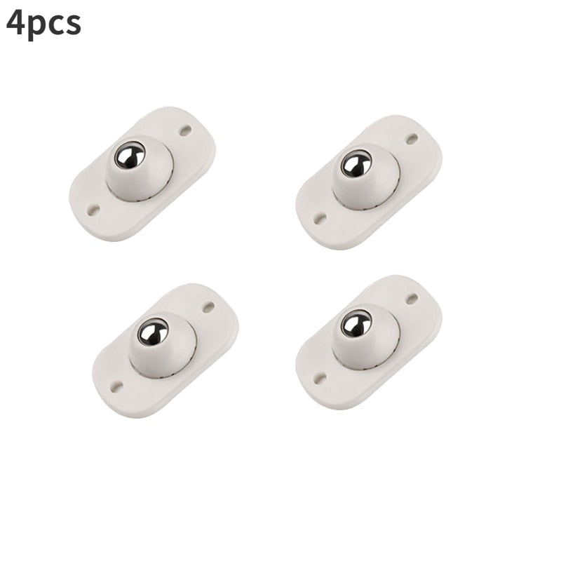 Self-Adhesive Mini Furniture Wheels for Easy Mobility