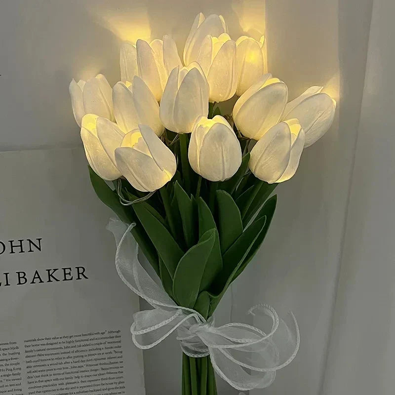 Portable LED Tulip Night Light Lamp