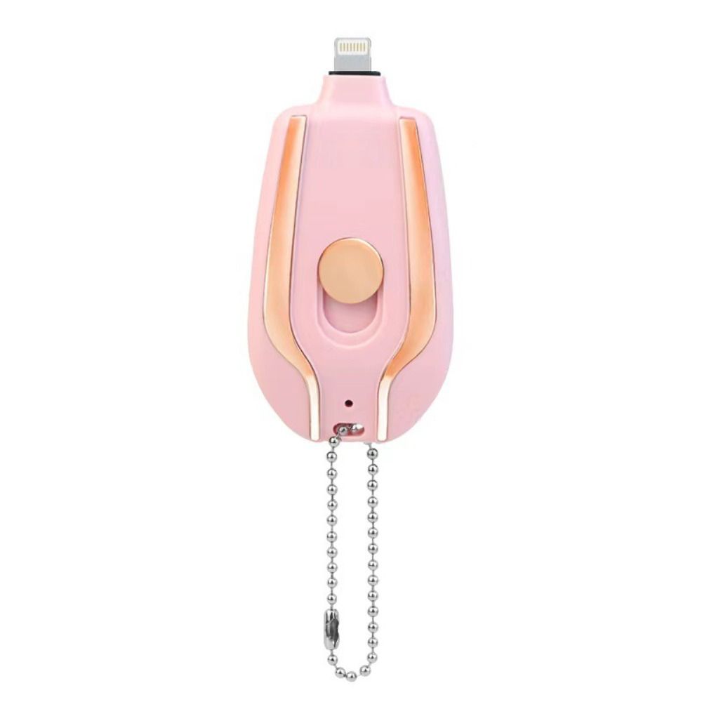 Mini Portable 1500mAh Power Bank Charger with Carabiner Clip