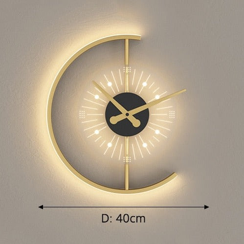 Modern Minimalist LED Wall Clock