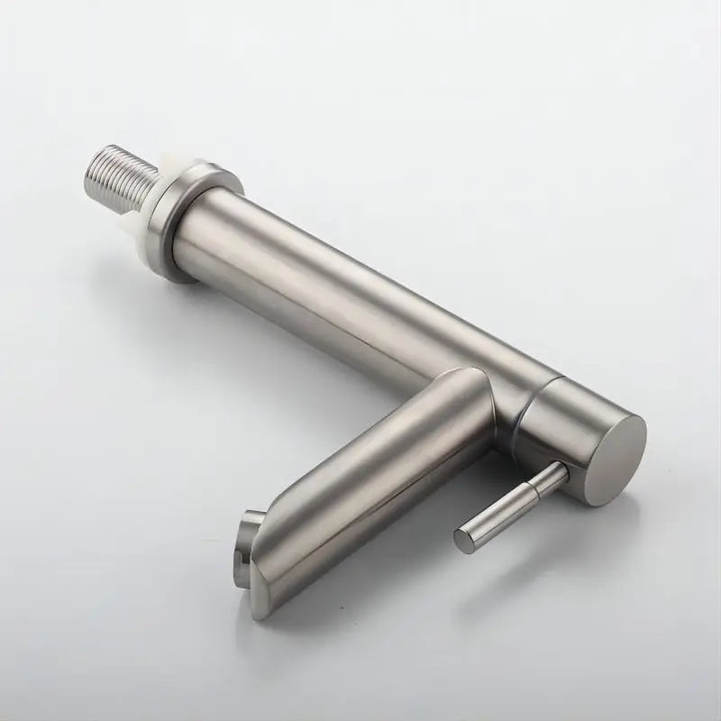 Stainless Steel Single Lever Sink Faucet with Eco-Friendly Design