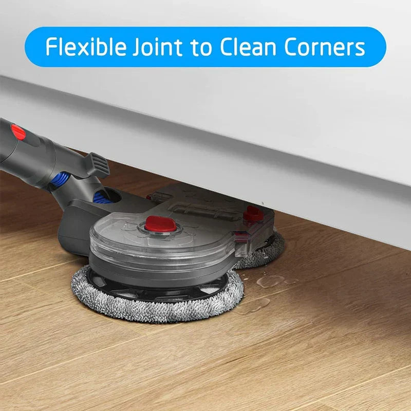 Slim Electric Mop Head for Hardwood, Tile, and Laminate Floors
