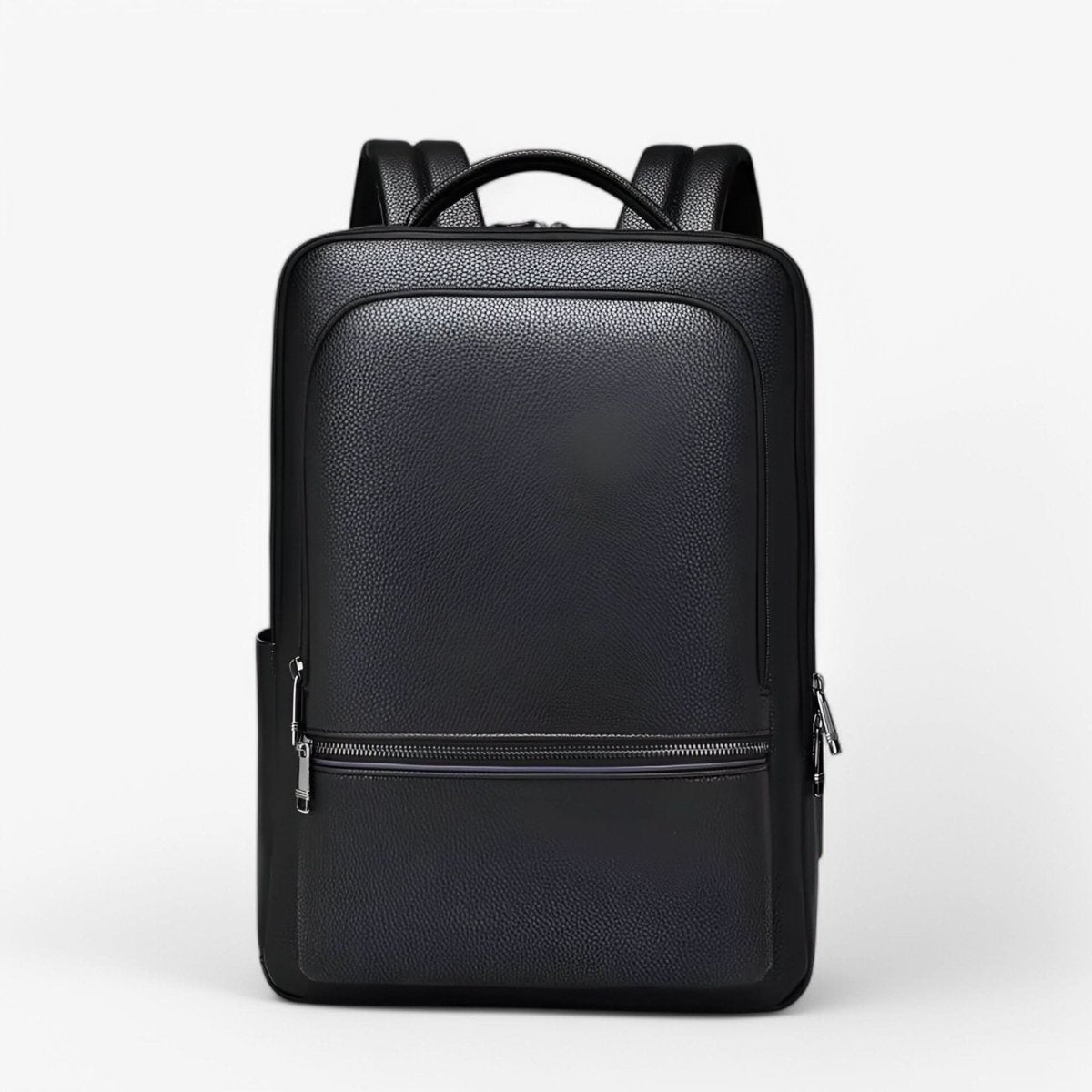 Smart PU Leather USB Backpack for Laptops up to 15.6 Inches