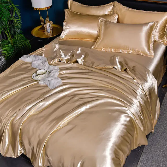 Satin Luxe Duvet Cover - Soft Silk-Like Bedding