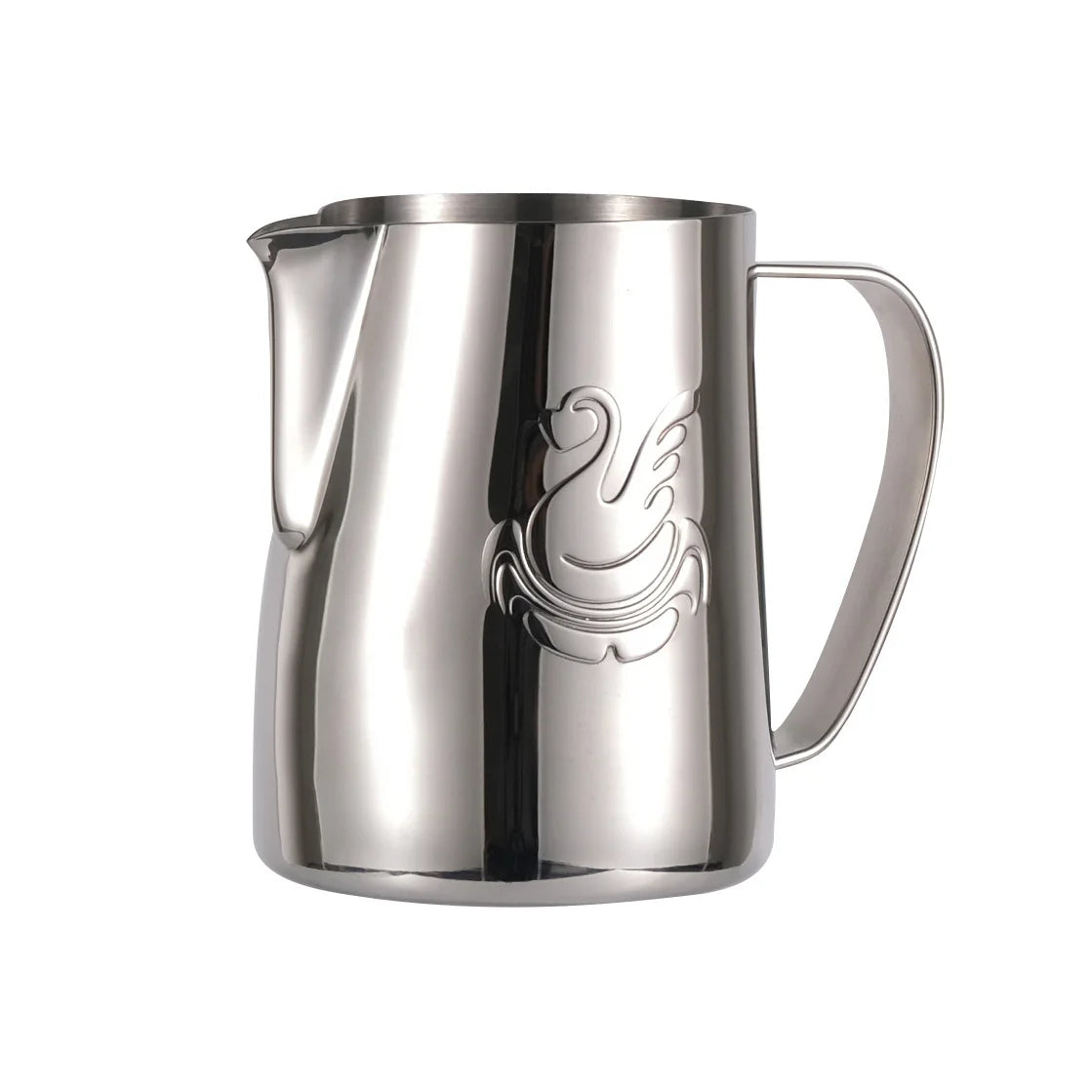 600ml Stainless Steel Milk Frother and Cream Maker for Espresso and Latte Art