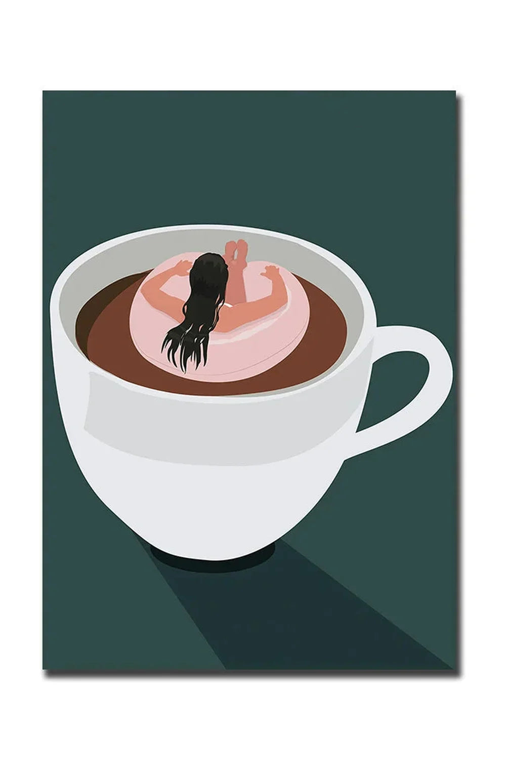 Good Morning Coffee Canvas Wall Art