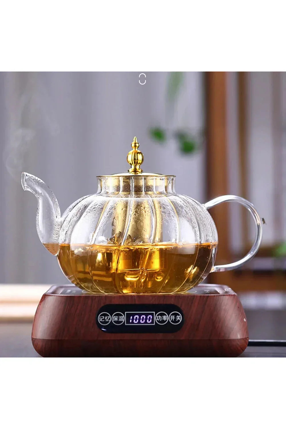 Heat-Resistant Glass Jug 1.2L