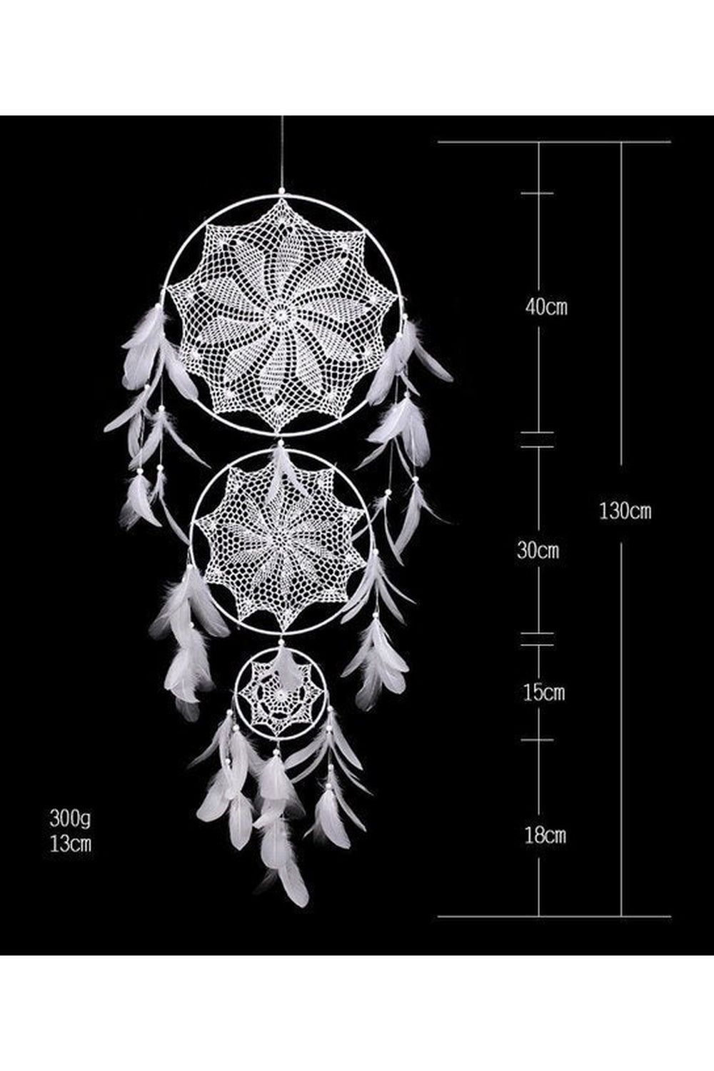 Large Organic Dreamcatcher Wall Decor