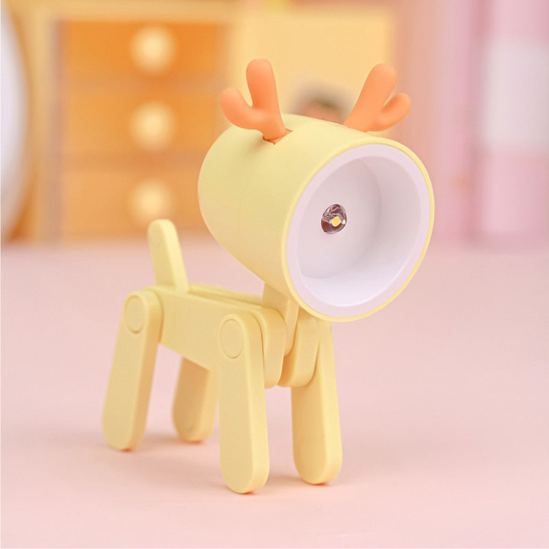 Animal Night Light for Kids - Adjustable Soft Glow Nightlight