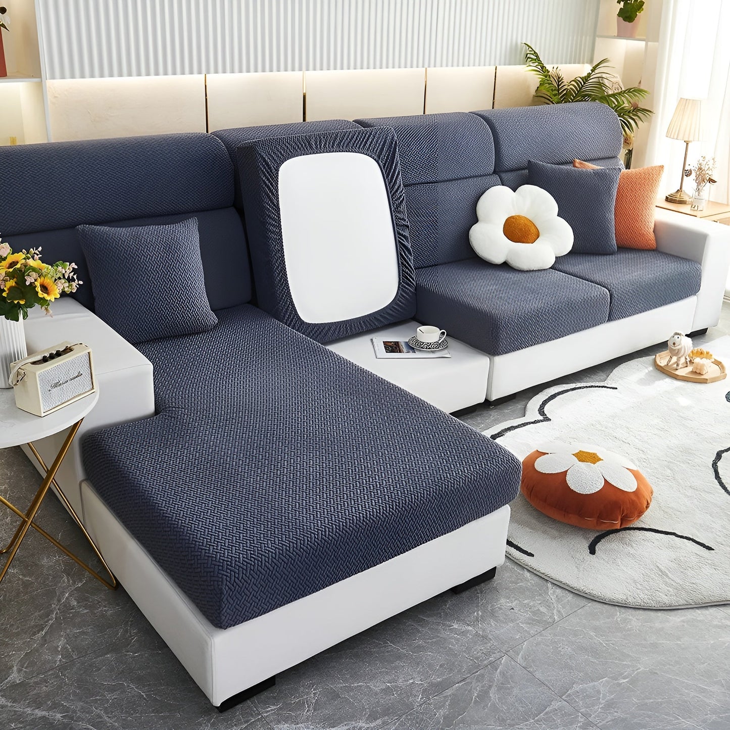 Water-Repellent Stretch Sofa Cover for All-Around Protection