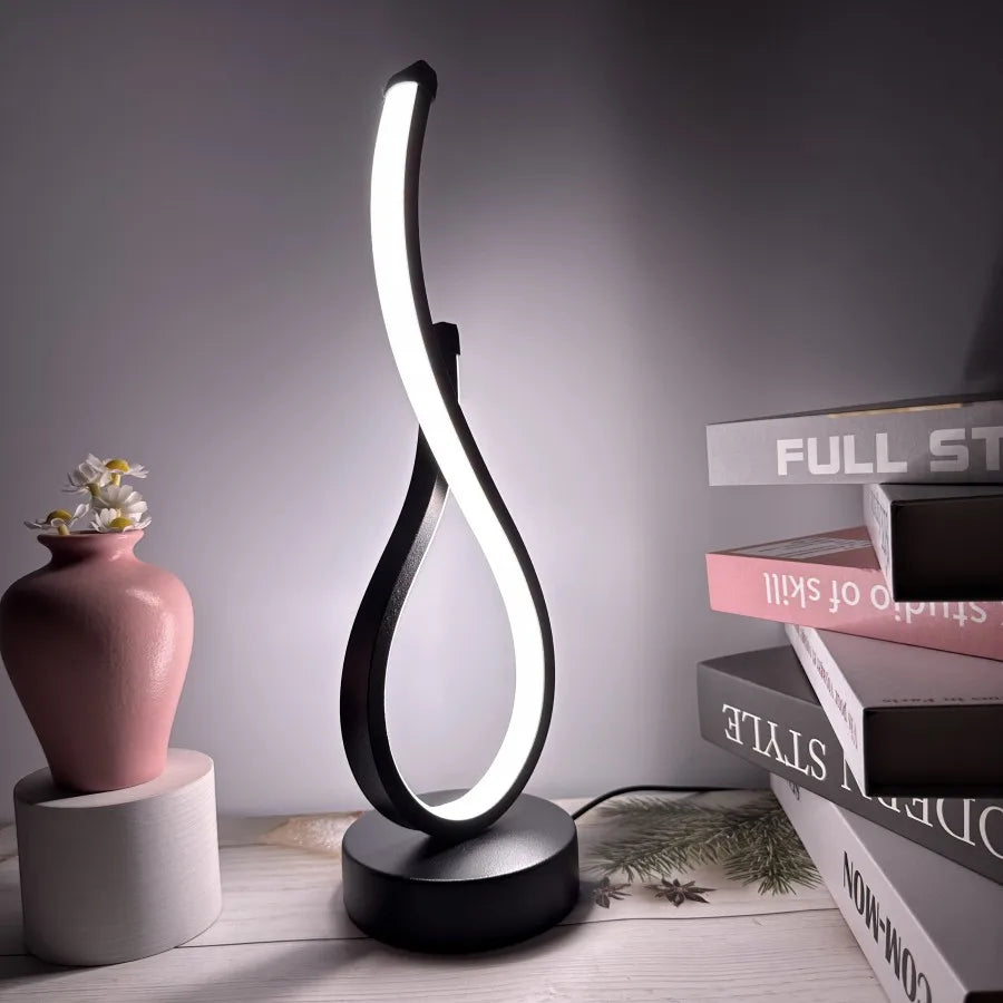 Dimmable LED Table Lamp with 3 Light Colors - Modern Design
