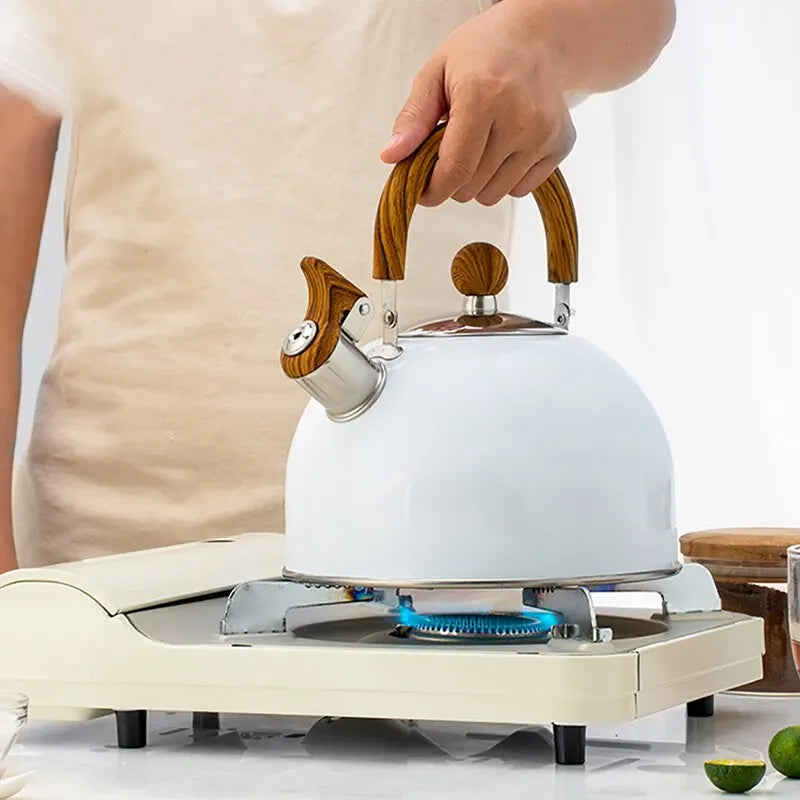 Stainless Steel Kettle with Universal Whistle, 2.5/3 Liter
