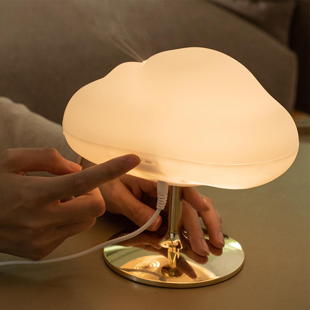 Cloud-Shaped Aromatherapy Diffuser with LED Night Light