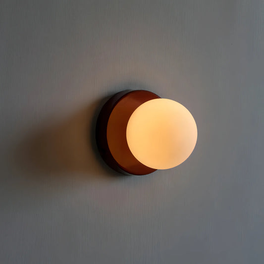 Minimalist Colored Glass Wall Lamp G9 90-260V