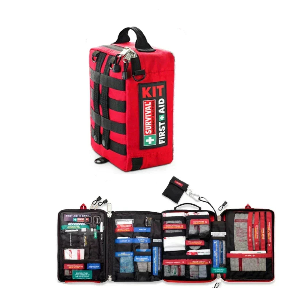 Waterproof Travel First Aid Kit - Compact Medical Bag