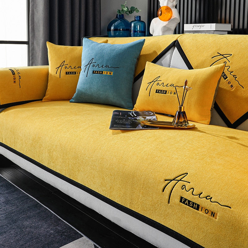 Modern Non-Slip Washable Sofa Bed Cover