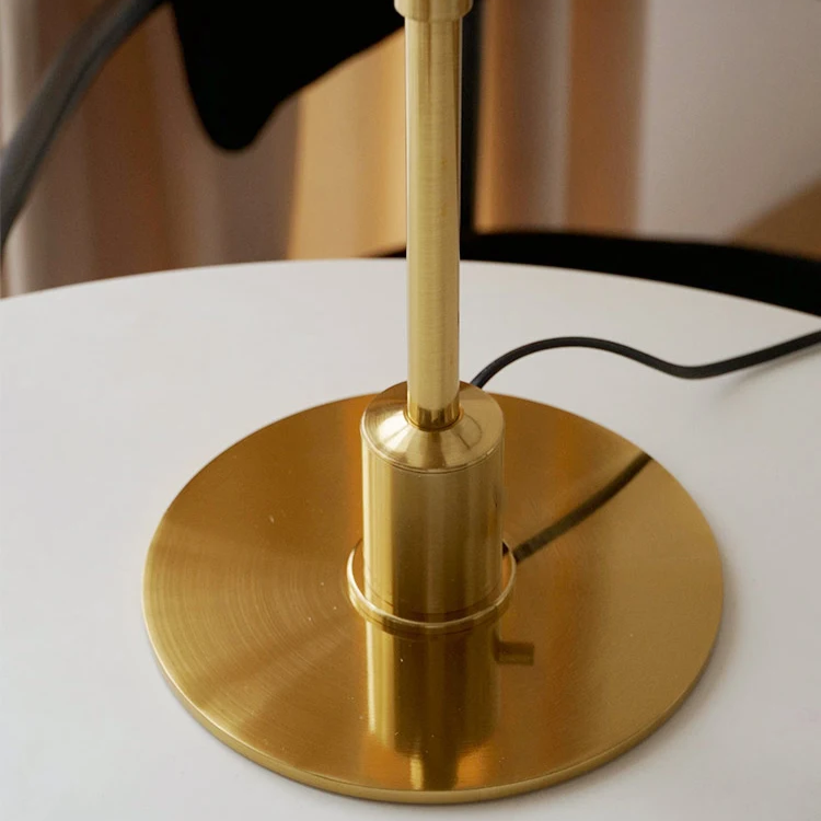 Minimalist Scandinavian Table Lamp with Warm LED Light