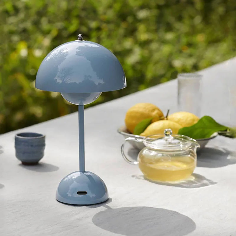Rechargeable Dimmable Flowerpot Table Lamp
