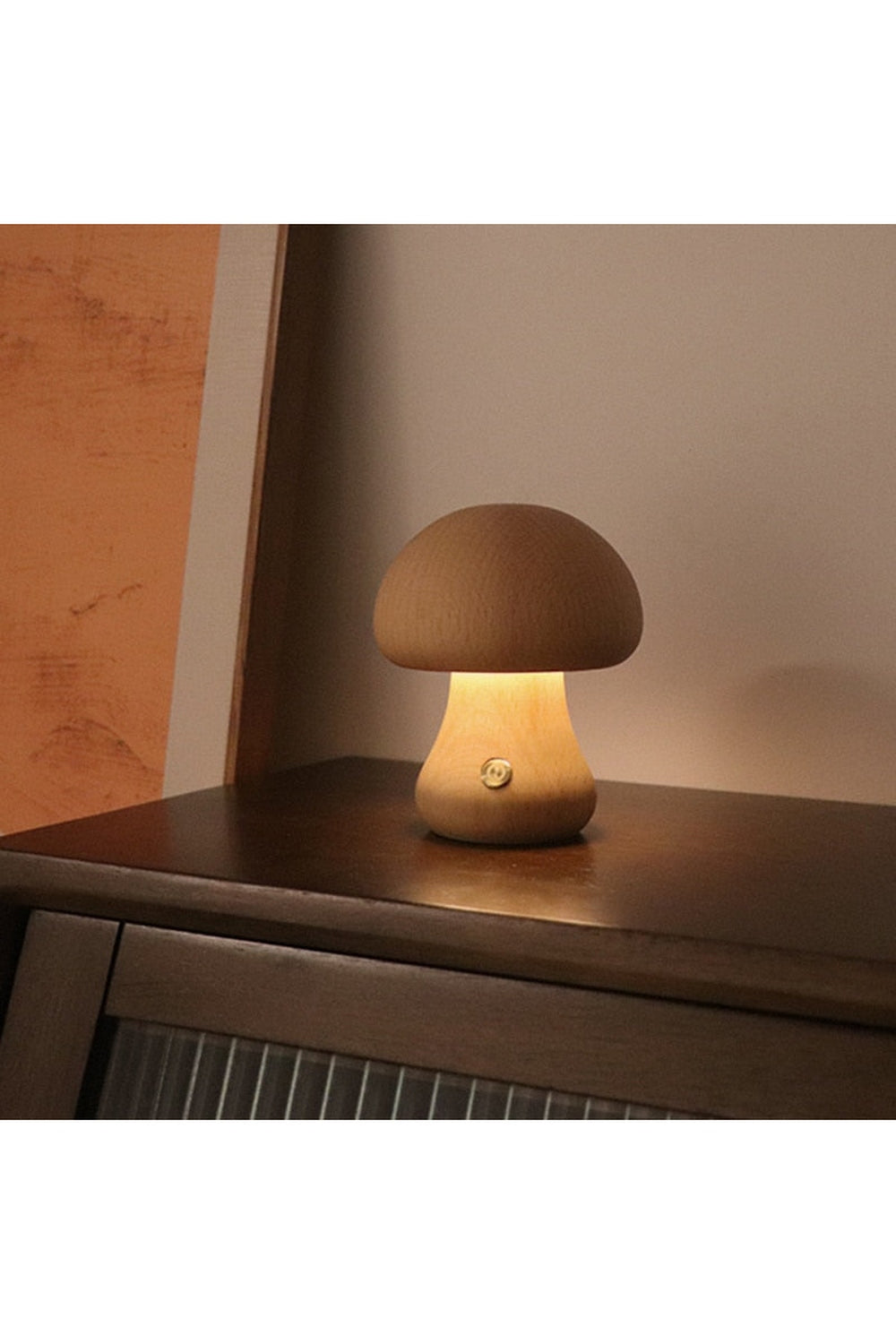 Epoxy Resin Mushroom Night Light