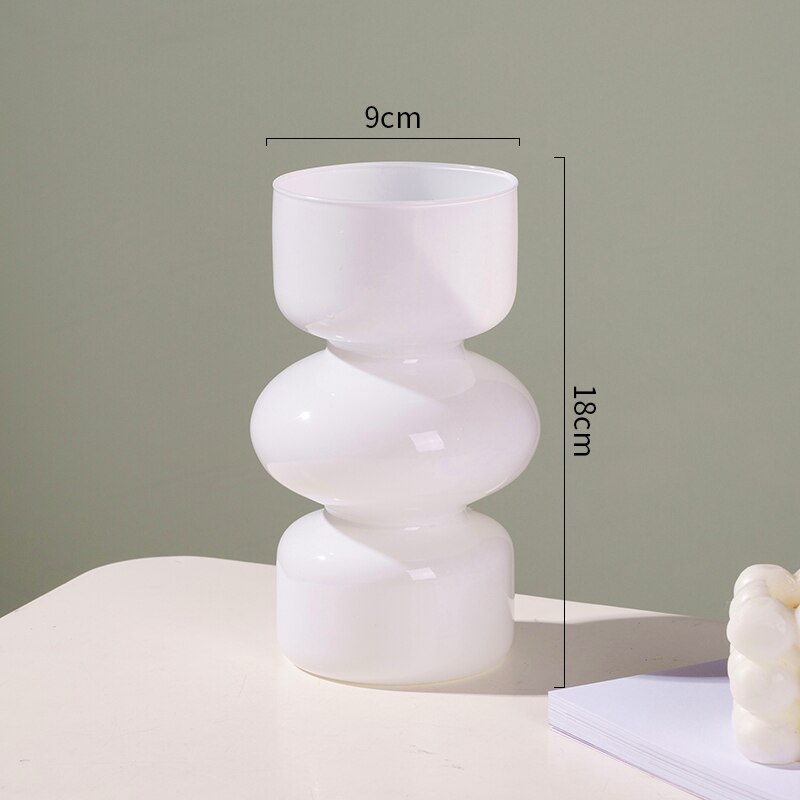 Multicolor Glass Animal Vase - 18 cm