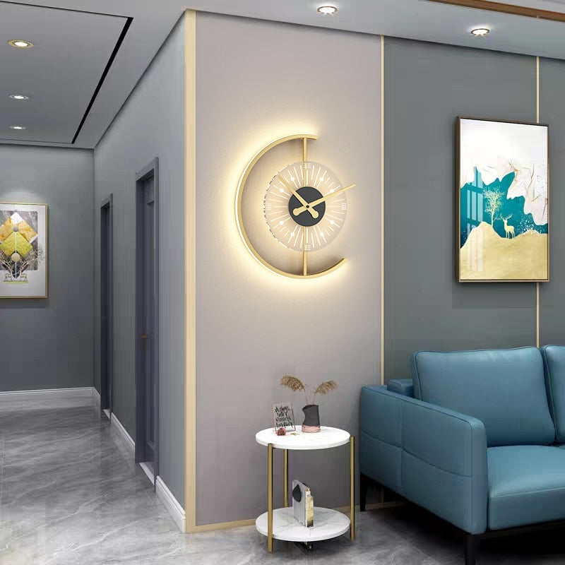 Modern Minimalist LED Wall Clock