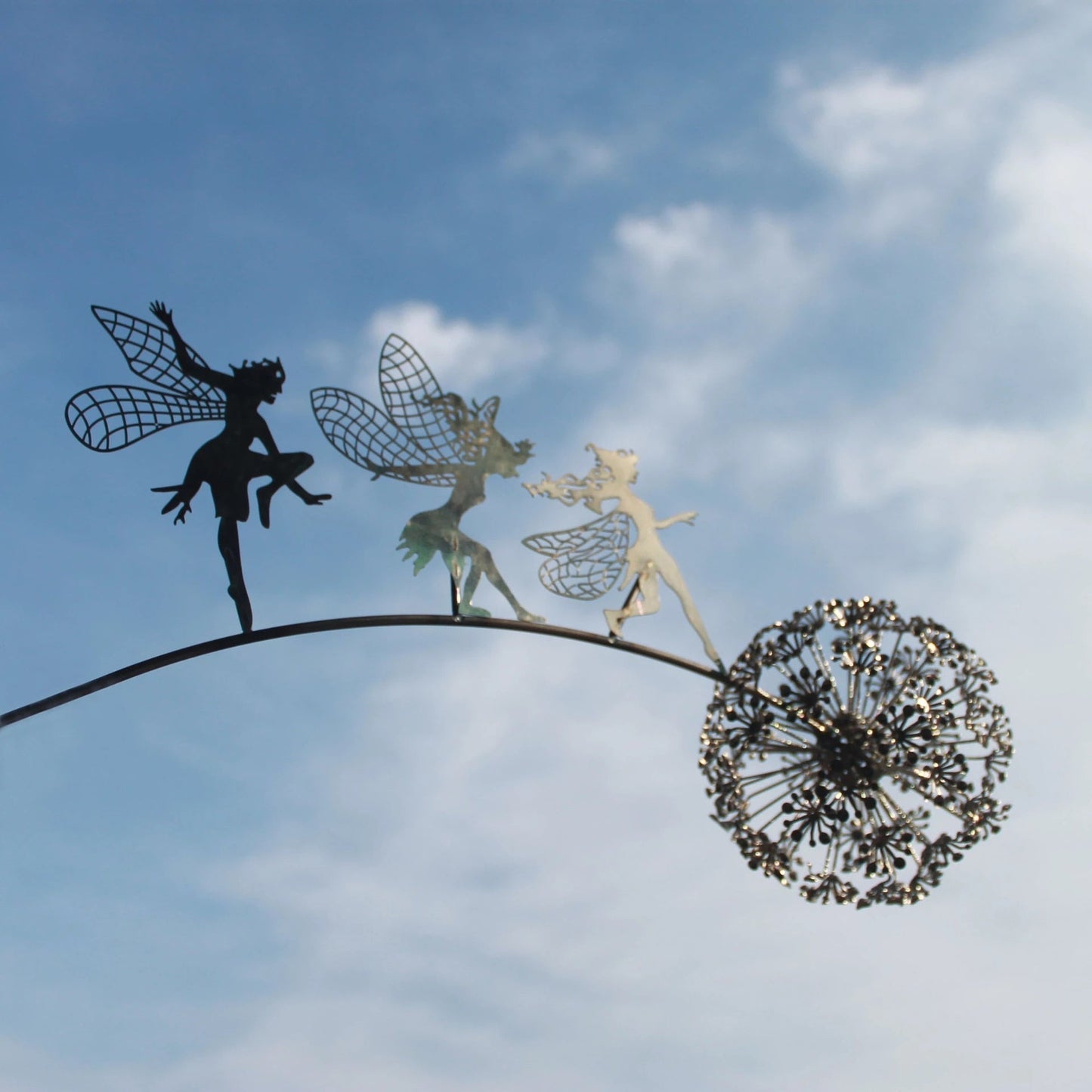 Fairy Garden Sculptures - Enchanting Dancing Fairies and Dandelions