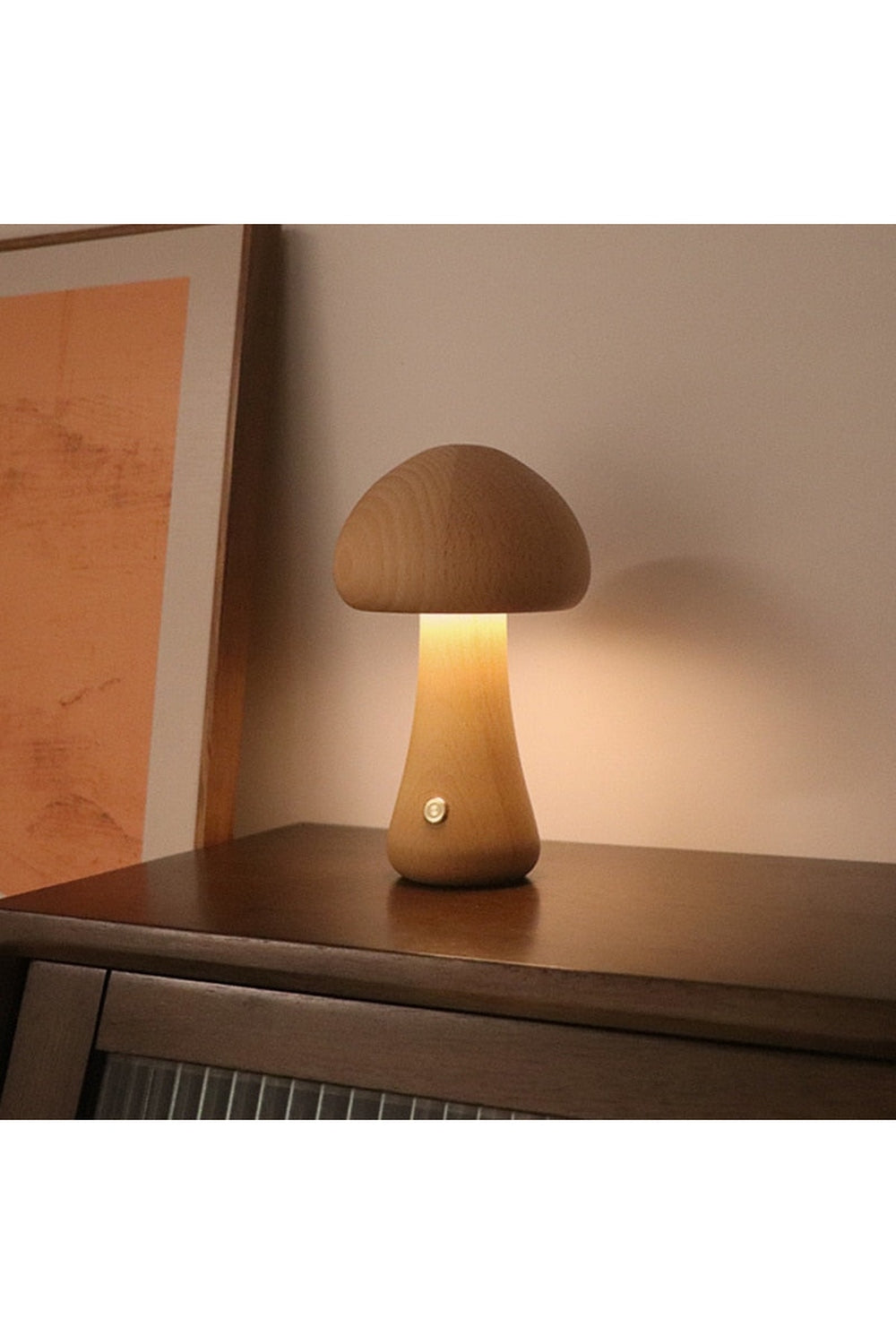 Epoxy Resin Mushroom Night Light