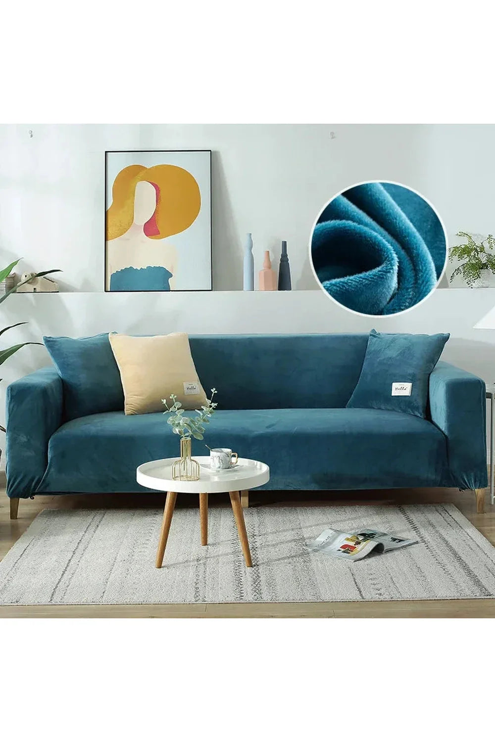 Stretch Polyester Armchair Sofa Cover