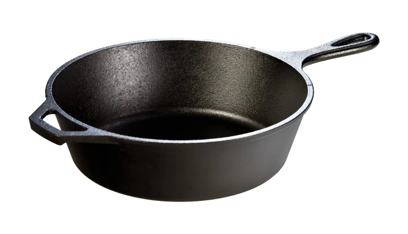 10.25 Inch Pre-Seasoned Cast Iron Deep Skillet