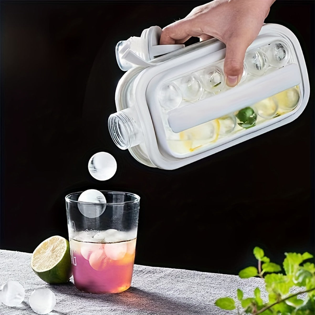 Countertop Ice Cube Maker with Rapid Ice Production