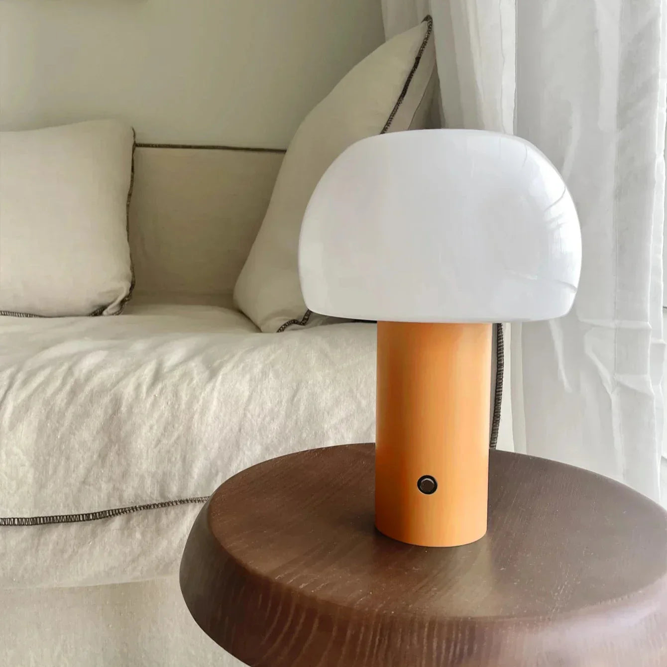 Portable Rechargeable LED Table Lamp for Modern Ambiance