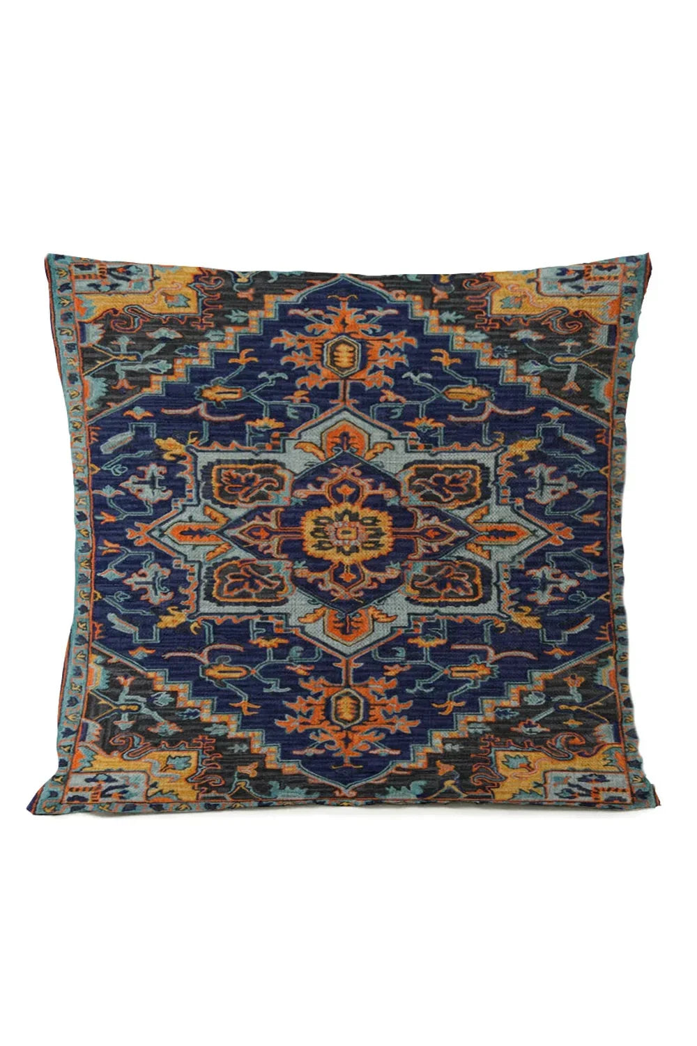 Ethnic Tribal Cotton-Linen Pillowcase