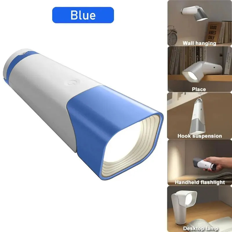 Wall-Mountable LED Night Light with Motion Sensor and Rechargeable Battery