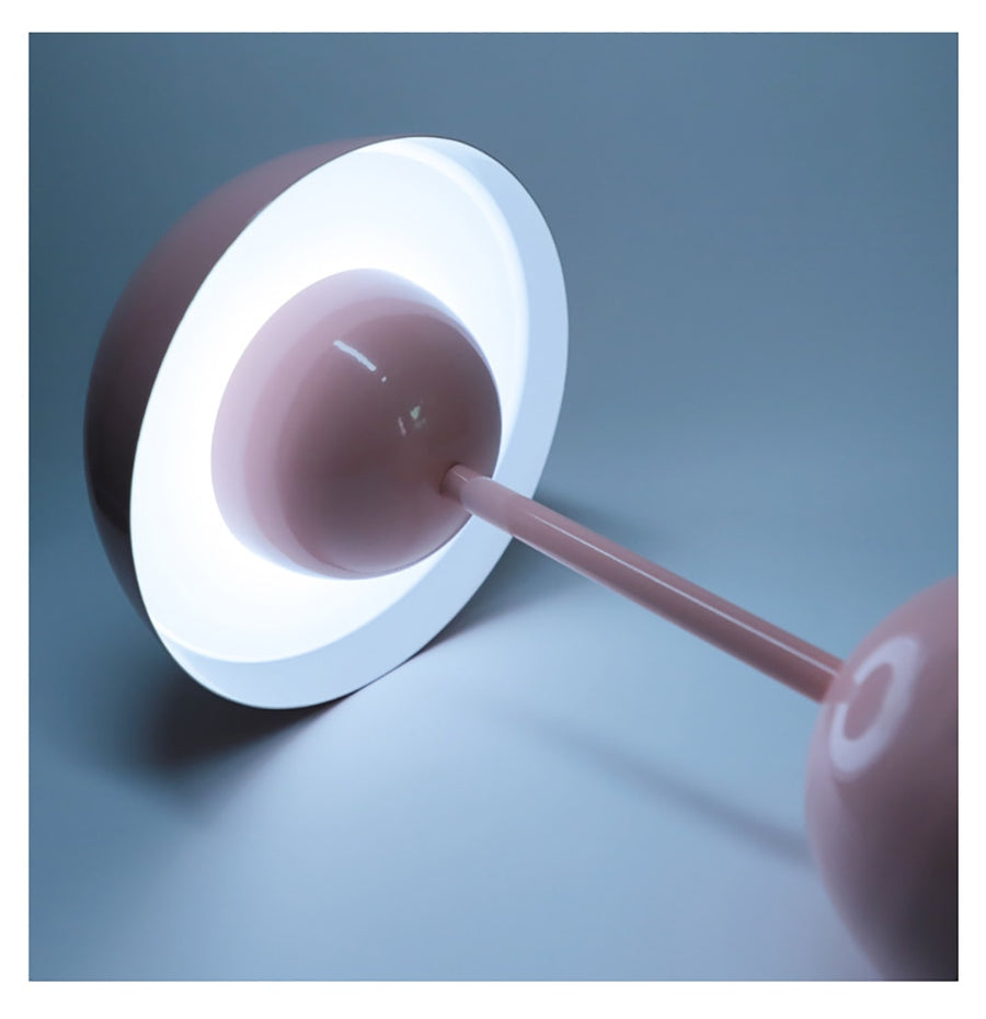 Rechargeable Mushroom Table Lamp with Touch Control - Minimalist Design