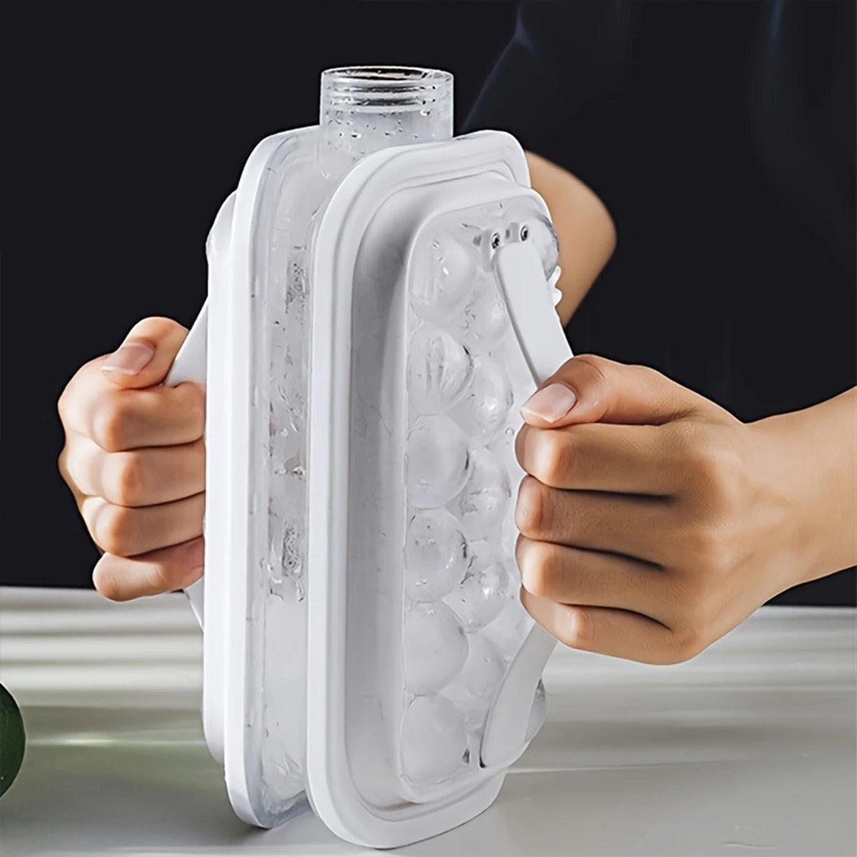 Countertop Ice Cube Maker with Rapid Ice Production