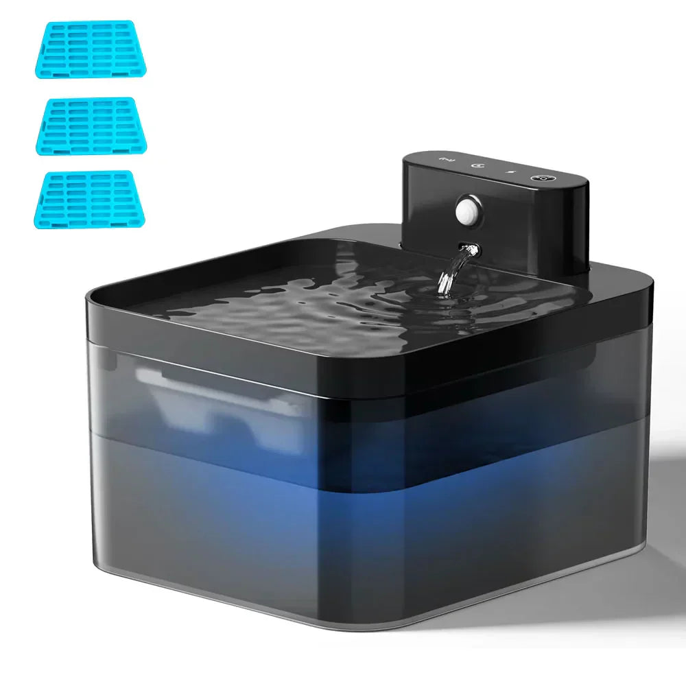 Automatic Wireless Cat Water Fountain with Sensor Technology