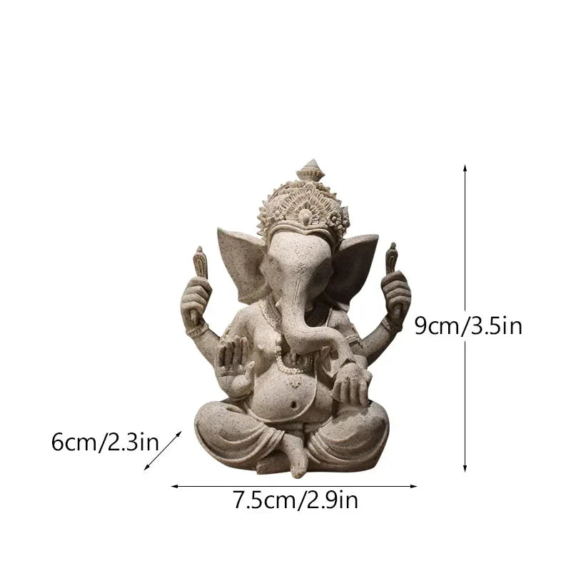 Resin Sandstone Hindu Buddhist Statues - Ganesha, Buddha, Shiva, Sai Baba, Hanuman