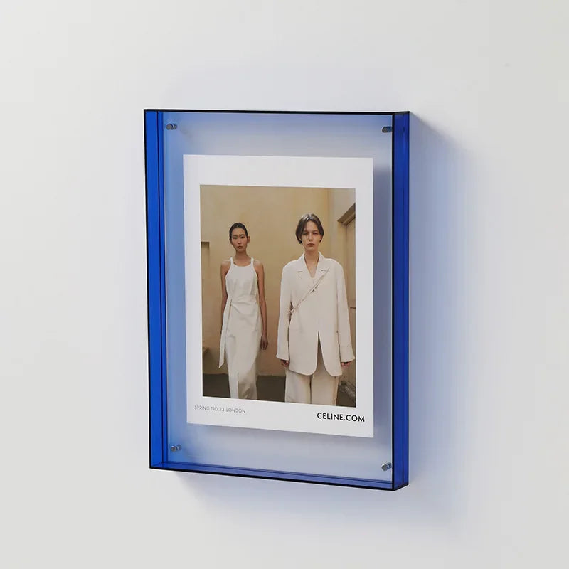 Double-Sided Acrylic Photo Frame for Two Pictures