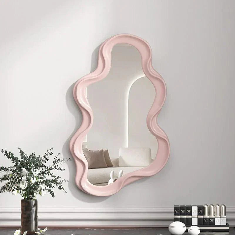 Cloud-Shaped Decorative Mirror for Makeup and Dressing