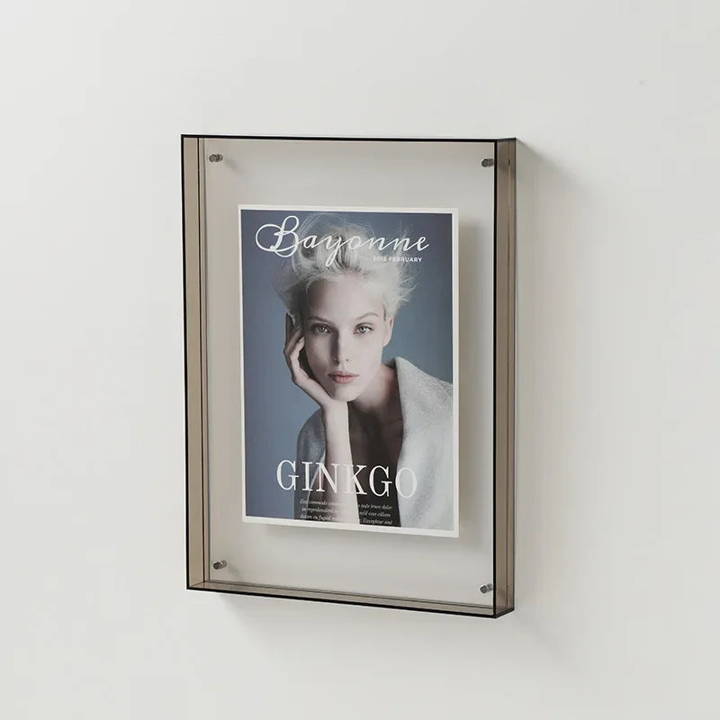 Double-Sided Acrylic Photo Frame for Two Pictures
