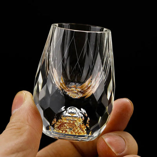 Luxury Crystal Whiskey Glass for Savoring Spirits