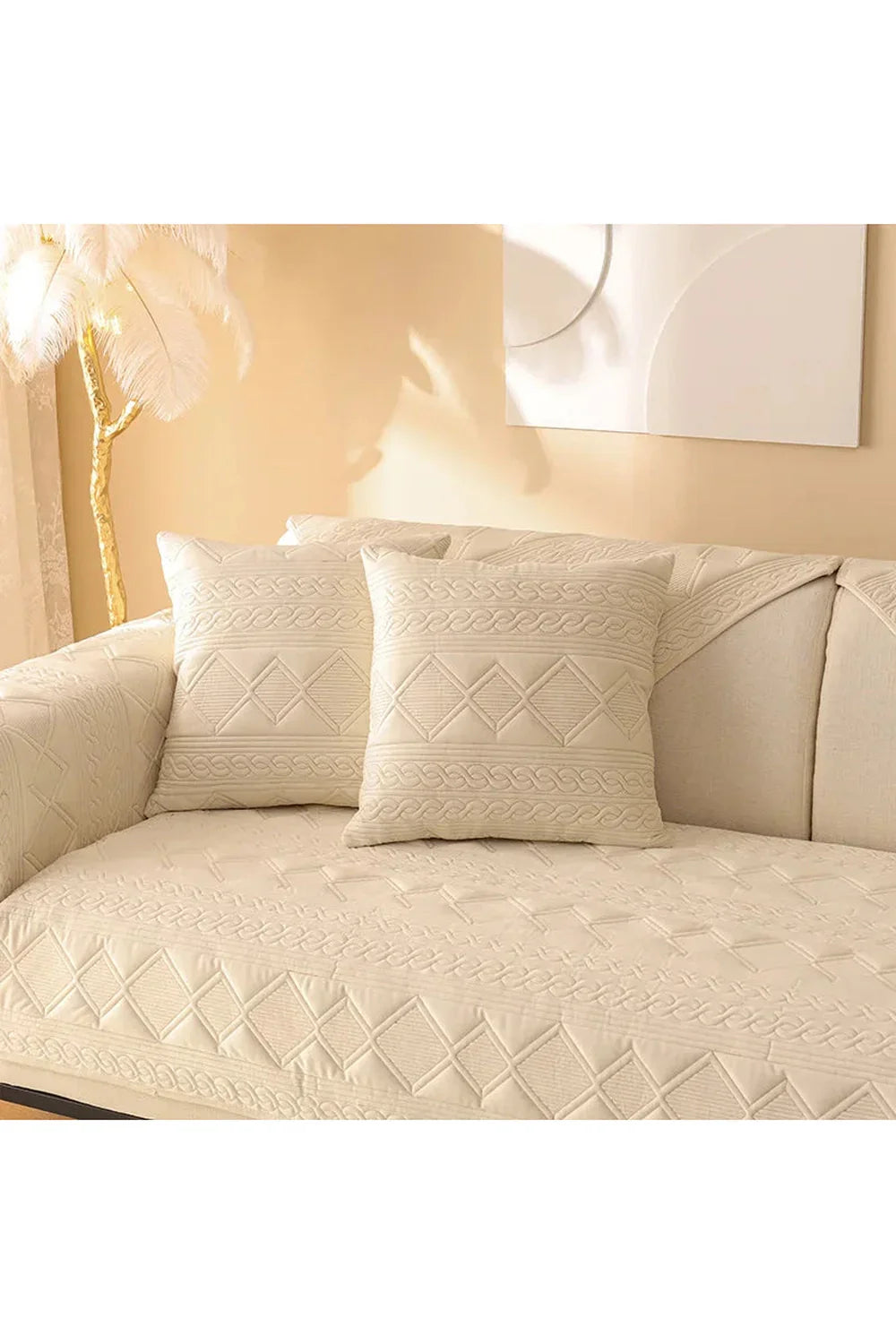 Dutch Velvet Polyester Sofa Cover